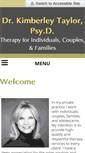 Mobile Screenshot of drkimtaylor.com